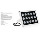 Infrared Illuminator 15 Array IR LEDS Night Vision Wide Angle Outdoor Waterproof for CCTV Security C