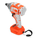 580Nm 4000rpm LED Cordless Motor Electric Brushless Impact Wrench for DIY General Building Car Repairing Engineering Adpated To Makita Battery