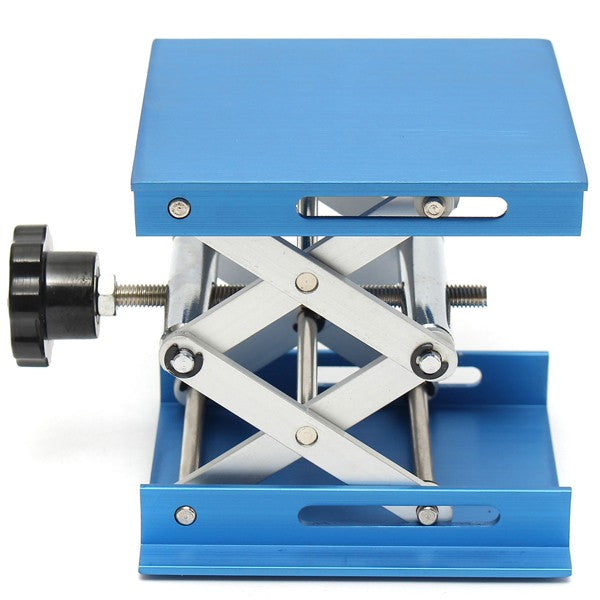 4inch Aluminum Lifting Platforms Stand Rack Scissor Lab-Lifting Oxide Lab Jack Stand Scissor