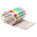 90 x 25cm Sound Rhythm Activated Car Sticker LED EL Sheet Music Light Colorful Flash