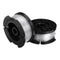 8Pcs Weed Eater String Replacement Spool Line + 2Pcs Trimmer Cap For Black For Decker Lawnmower