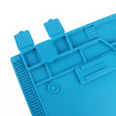 S-170 480x318mm Silicone Pad Desk Work Mat Heat Insulation Maintenance Platform for BGA PCB Solderin