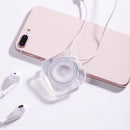 KUULAA Universal Magic Nano Stickers Desktop Wall Car Phone Holder USB Cable Organizer Winder