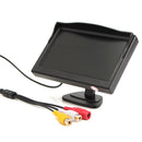 5 Inch TFT LCD Car Rear View Backup Reverse Monitor Parking Night Vision Camera Kit