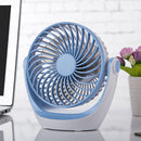 Electronic Portable Desktop Mini 180 Degree Rotation 2 Grade Adjustment Fan Summer Applicance for Ho