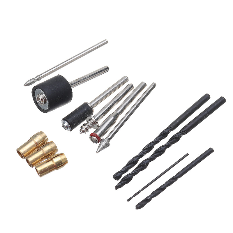 60Pcs Rechargeable Mini Electric Drill Grinder Kit 100W Craft Milling Tools Polishing Wheelhead Steel Wire Brush