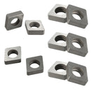 10pcs Carbide Insert Shim Seats Shim Plate for CNMG/CNMM/120408/04/12