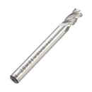 10pcs 2-10mm 4 Flute Milling Cutter HSS-Al  End Mill Cutter CNC Tool