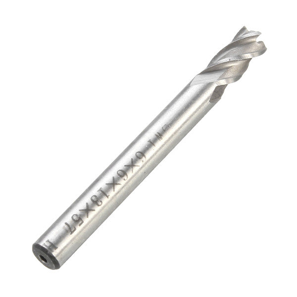10pcs 2-10mm 4 Flute Milling Cutter HSS-Al  End Mill Cutter CNC Tool
