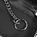 Universal Genuine Leather Car Key Case/Bag Zipper Holder Organizer with Keychain Ring 4 Colors
