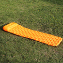 Outdoor Single Inflatable Air Mattresses Ultralight Portable Camping Sleeping Tent Mat Pad With Pillow