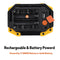 30W COB Rechargeable Portable Flood Work Spot Light w/ Power Bank Camping Work Light