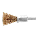 Drillpro 12Pcs Wire Wheel Brush Cup Wire Brush Set 6mm Shank For Removal of Rust/Corrosion/Paint-Reduced