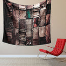 Hanging Tapestry Retro Art 3D Brick Stone Printed Bedroom Home Dorm Wall Decorations