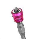 Broppe 5pcs Double Head 65mm S2 Alloy PH2 Phillips Magnetic Screwdriver Bits 1/4 Inch Hex Shank