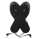 1Pair Electric Heated Shoe Insoles Cold Foot Warmer Feet Battery Warm Pad Heated