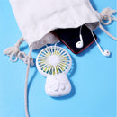 Well Star WT-9105 Ultra-thin Butterfly LED Light Fan Portable Handheld Mini USB Fan Rechargeable Air Cooler For Home Office Student Dormitory Outdoors Travelling