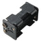 4-Slot 4 x AA Battery Back To Back Holder Case Box