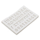 Cake Pan Tools Alphabet Numerals Cute Baby Silicone Mold Decorating Cupcake Topper