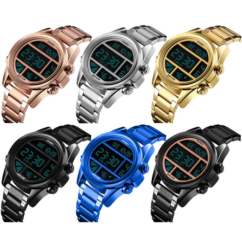 SKMEI 1448 Fashion Men Watch Multi-function Waterproof Sport Digital Watch