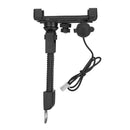 3.5-6inch Mobile Phone Holder Bracket USB Charger Motorcycle Mirror Mount