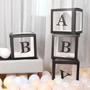 50 Balloon and 4 Transparent Box Balloon Birthday Wedding Christmas Party Decorations