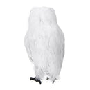 Feather Lifelike Owl Ornaments Garden Home Decorations