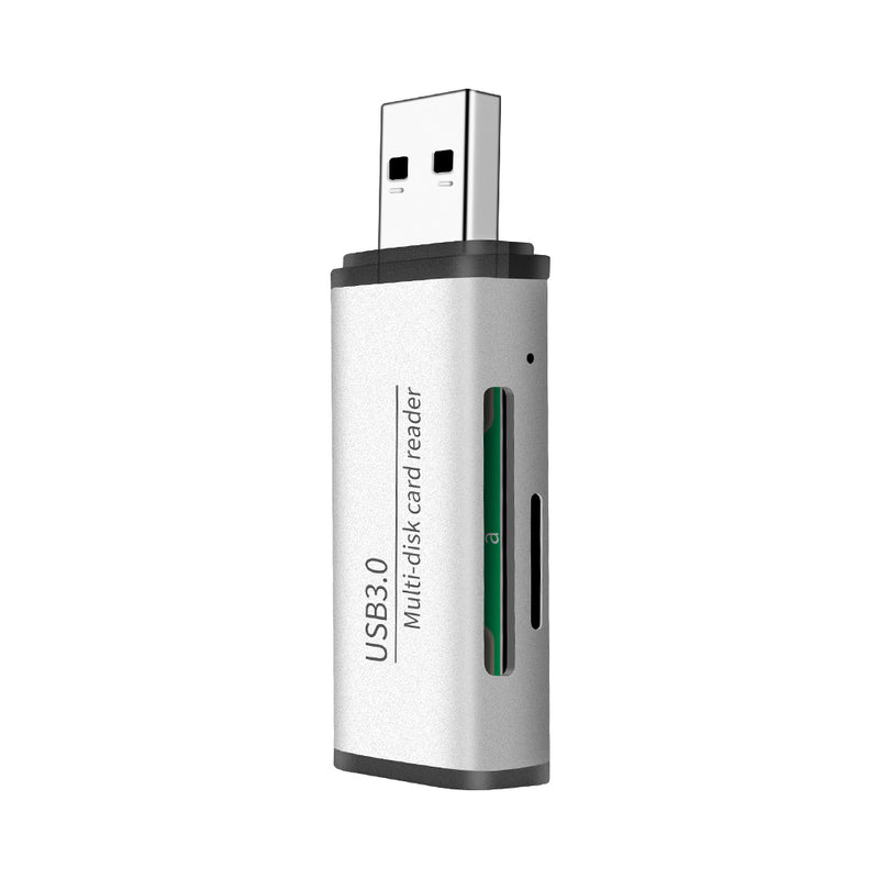 USB3.0 Multi-Disk 2-in-1 Card Reader SD/TF Card Reader for Mobile Phone/PC/Tablet PC