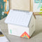 2019 Calendar Folding House Desktop Table Paper Note Storage Box Daily Organizer