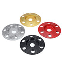 Drillpro 110mm Tungsten Carbide See Through Wood Shaping Disc Bevel Carving Disc with Hole 22mm Bore Sanding Grinder Wheel for 115 125 Angle Grinder