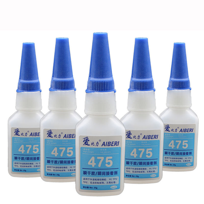 475 Transparent Silicone Glue Industrial Adhesive Instant Glue for TPU TPR TPE Rubber Leather