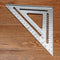 12inch Aluminum Alloy Right Angle Triangle Ruler Protractor Framing Measuring Tools