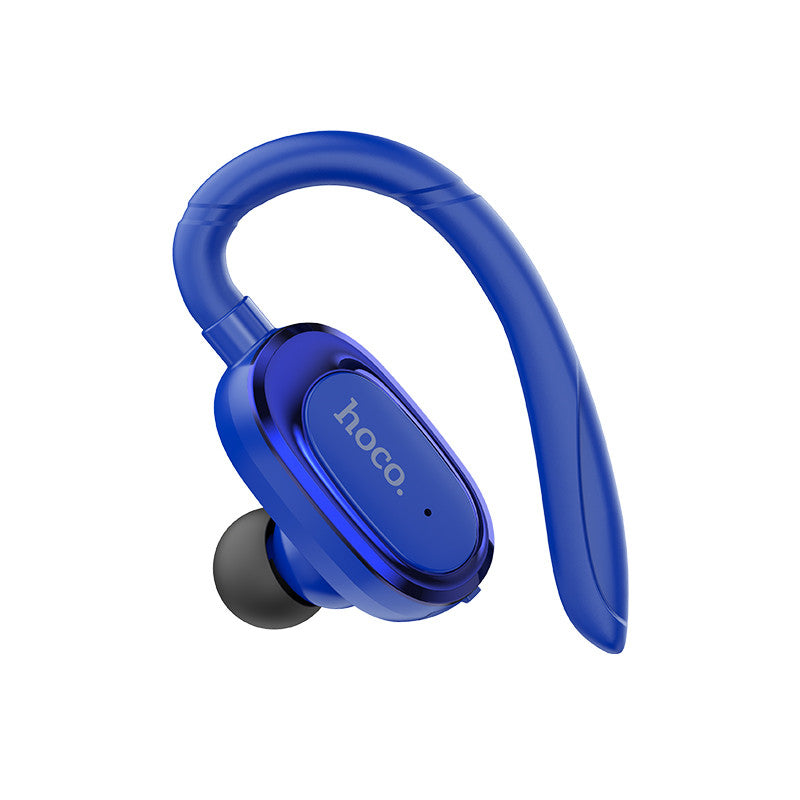 HOCO E26 Plus bluetooth 5.0 Single Wireless Hanging Earphone Hi-Fi Business Headphone With Mic
