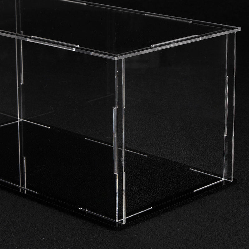 Acrylic Assembly Box Heavy Duty Clear Acrylic Display Case Box For 1:24 Scale Diecast Car