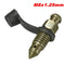 M8 x 1.25mm Brake Caliper Bleed Screw Nipple Dust Cap For Motorcycle Bike