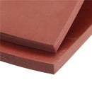 203x76x5mm Red Silicone Rubber Sheet Chemical Heat Resistance Plate