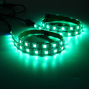 2PCS 50cm 5V 5050 Waterproof RGB USB LED Strip Light Bar TV Background Party Lighting Kit