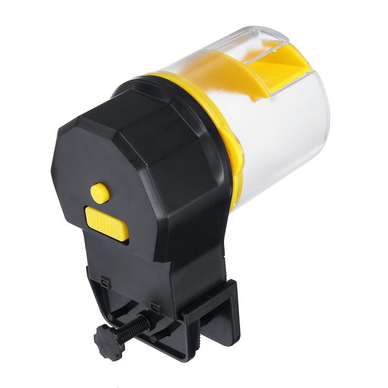 Intelligent Timing Automatic Feeder Automatic Fish Tank Timer Feeding Dispenser W/ 50/100g Feed Tank