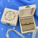 Personalized Wedding Ring Box Wooden Ring Box Wedding Decor Rustic Wedding Gift