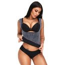 Women Sweat Sauna Body Shaper Vest Thermo Neoprene Trainer Sliming Waist Belt Tracksuit