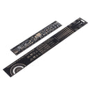 20/25cm PCB Ruler Measuring Tool Resistor Capacitor Chip IC Electronic Straight Scale Engineering Ruler