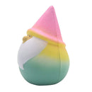 IKUURANI Santa Claus Christmas Squishy Rainbow 12.5*8.5*8.5CM licensed Slow Rising With Packaging
