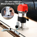 Raitool 800W 30000RMP Electric Hand Trimmer 1/4 Inch Corded Wood Laminate Palm Router