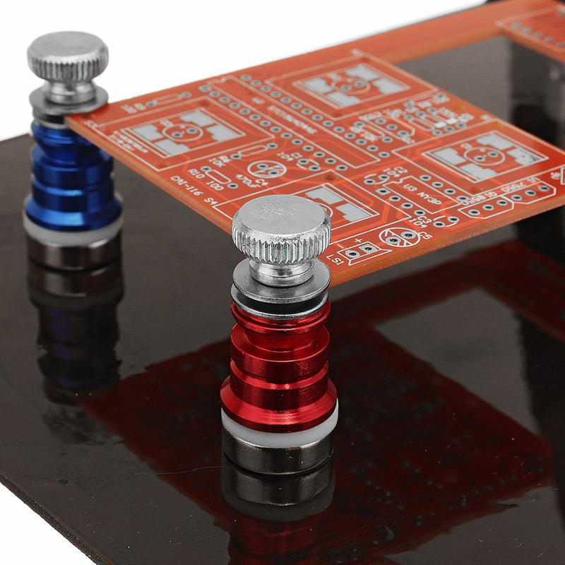 YP-004 PCB Fixture Base Arms Soldering Station Helping Hands with Universal 4 Flexible Arms