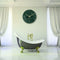Loskii CC008 Creative Marble Pattern Wall Clock Mute Wall Clock Quartz Wall Clock For Home Office Decorations
