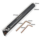 S20R-MWLNR08 (20x200mm) Lathe Turning Tool Boring Bar Holder With WNMG080404 Carbide Insert