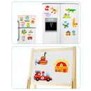 Wood Magnetic Drawing Board Animal Puzzle Toys Jigsaw Puzzle Toy Kids Early Educational Learning