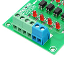 3Pcs 24V To 5V 4 Channel Optocoupler Isolation Board Isolated Module