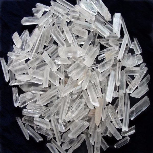 Natural Lot Clear Quartz Crystal Point Terminated Specimen Party Original Stone Fish Tank Decor