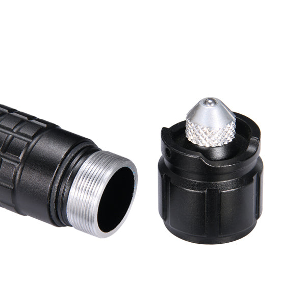 SKYWOLFEYE L323 500 Lumens Flashlight 18650 Battery 5 Modes Work Lamp Camping Hunting Portable Torch Light Window Breaker
